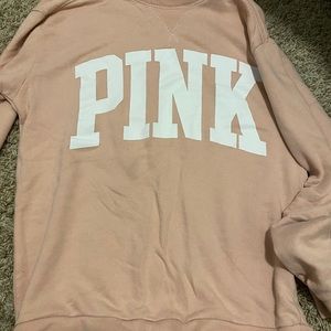 light pink”Pink” sweatshirt!